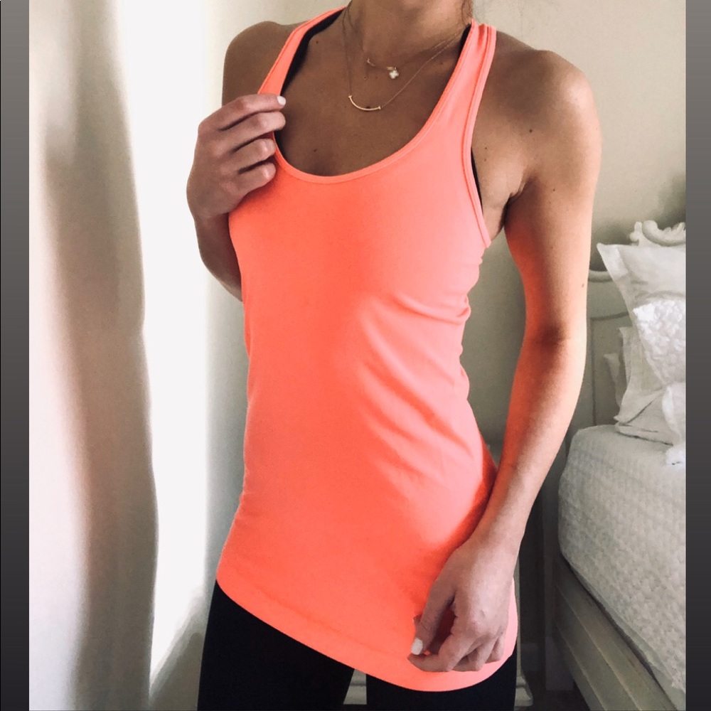 Lululemon Racerback Tank - Orange
